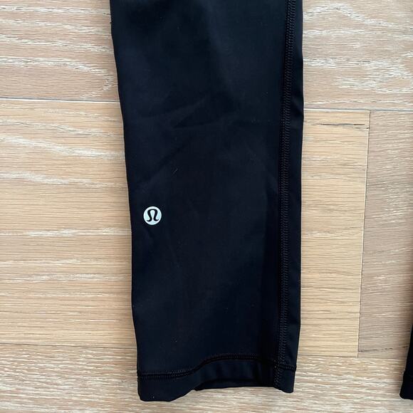 Lululemon Speed Up Crop 21" Leggings Black sz 4 - Picture 6 of 7